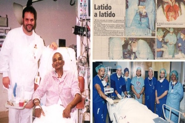 Primer trasplante de corazón realizado en Puerto Rico. Imágenes suministradas por el Centro Cardiovascular de Puerto Rico y del Caribe.